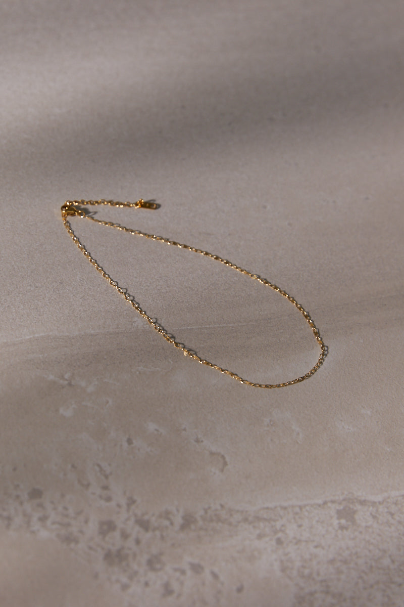 Fine Chain Necklace - 18K Gold Plated