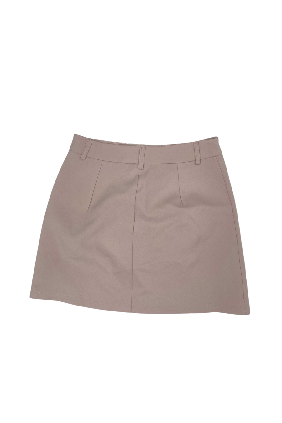 Classic Tailored Mini Skirt - Pink
