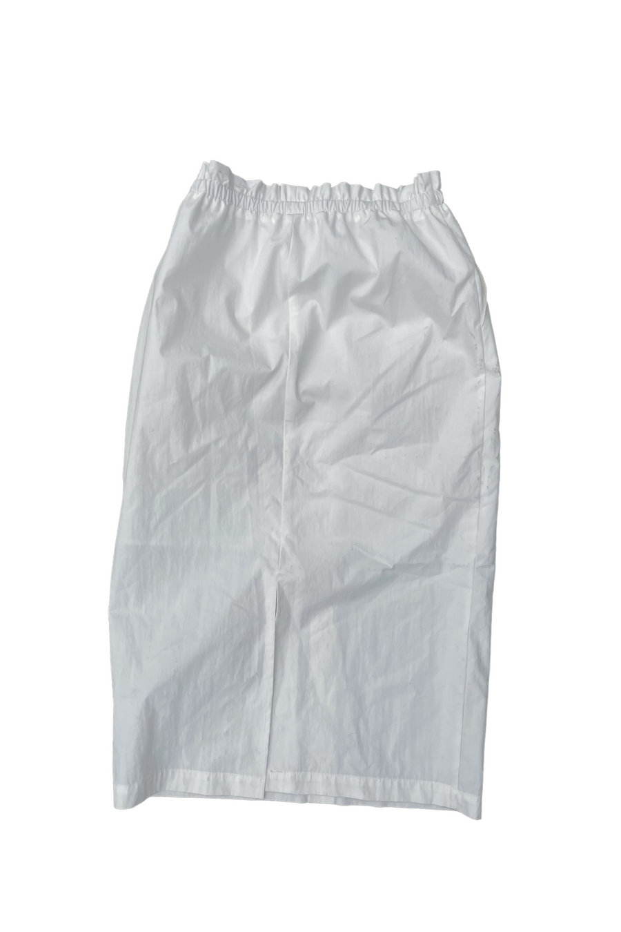Parachute Midi Skirt - White
