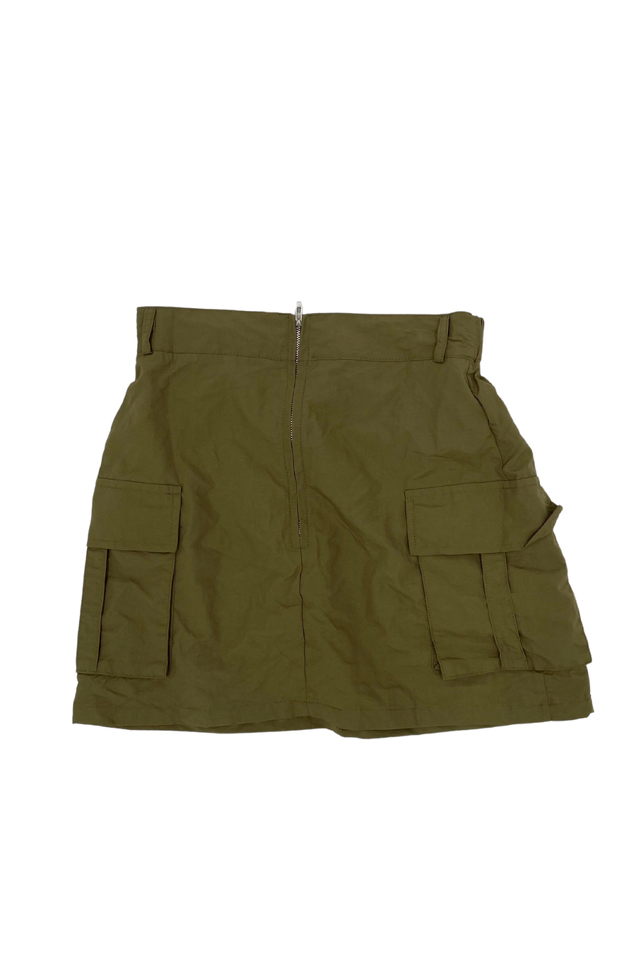 Parachute Cargo Skirt - Khaki