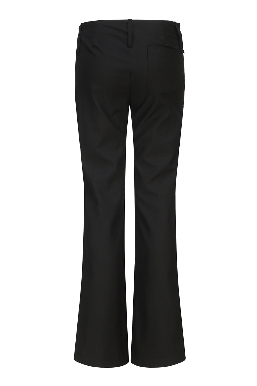 TROUSERS WITH EMBROIDERY - BONNY - BROWN