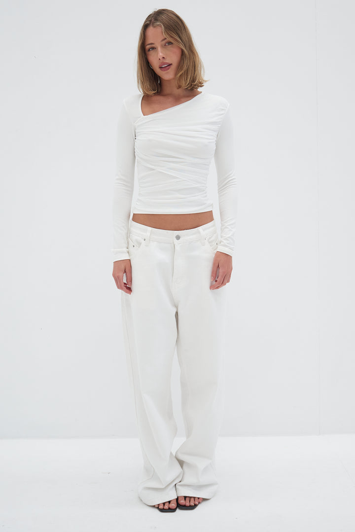 Leona Jeans - White