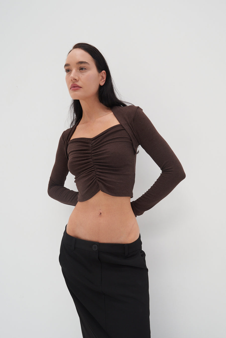 Peggy Top - Brown