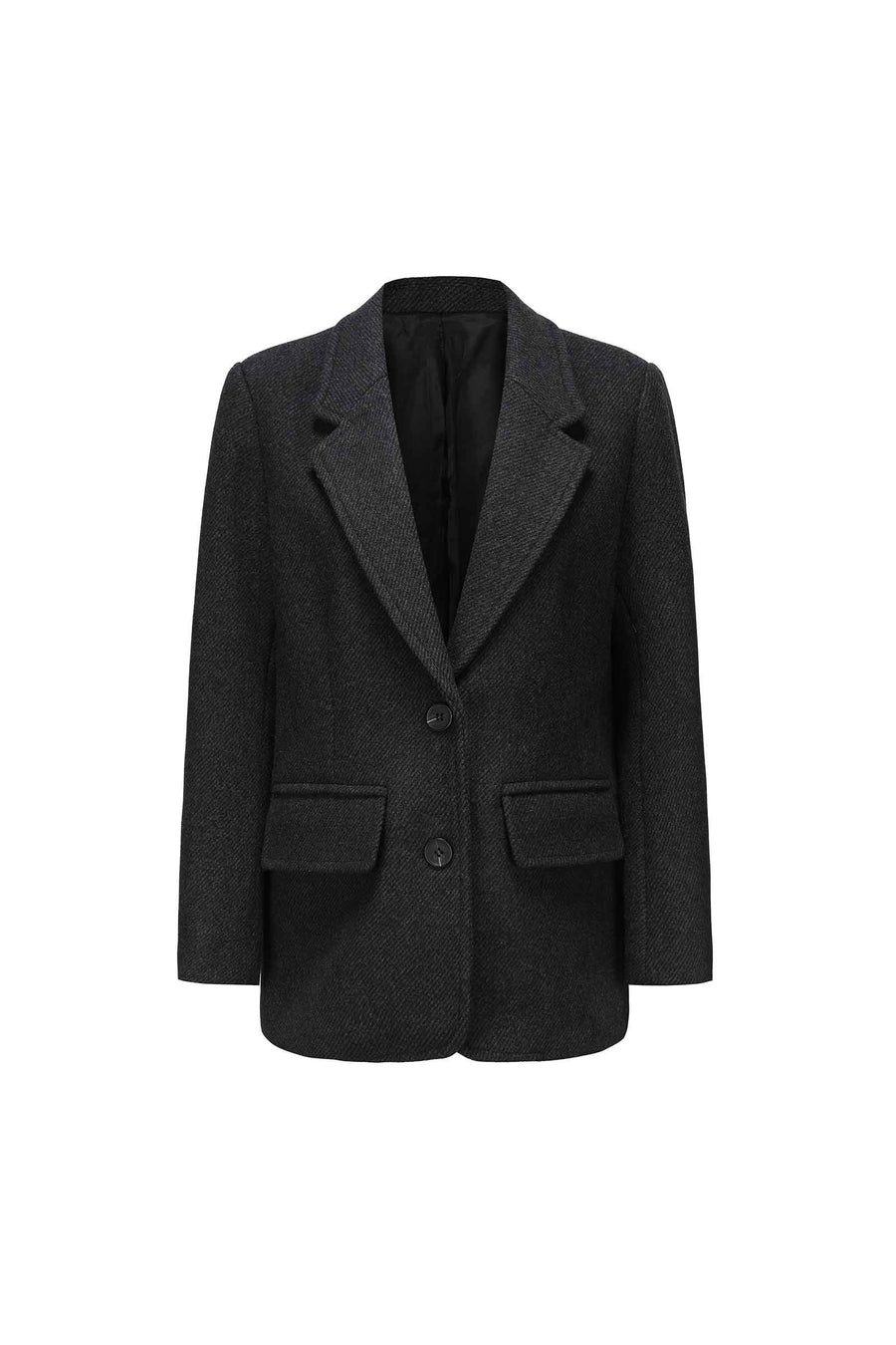 Remi Blazer Coat - Dark Grey