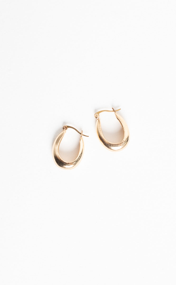 Small Auriel Earrings - Gold Plated
