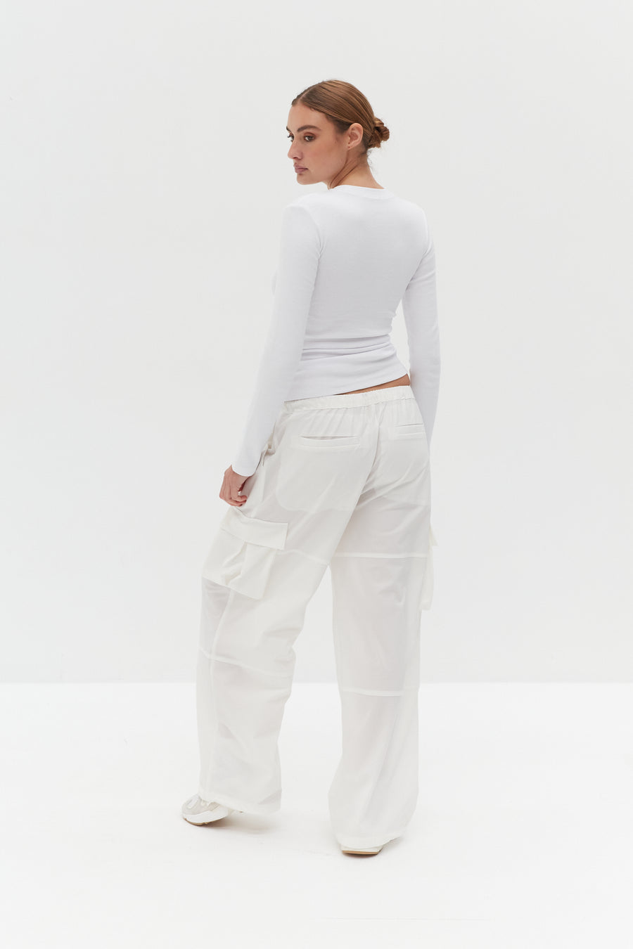 Cargo Pants - White
