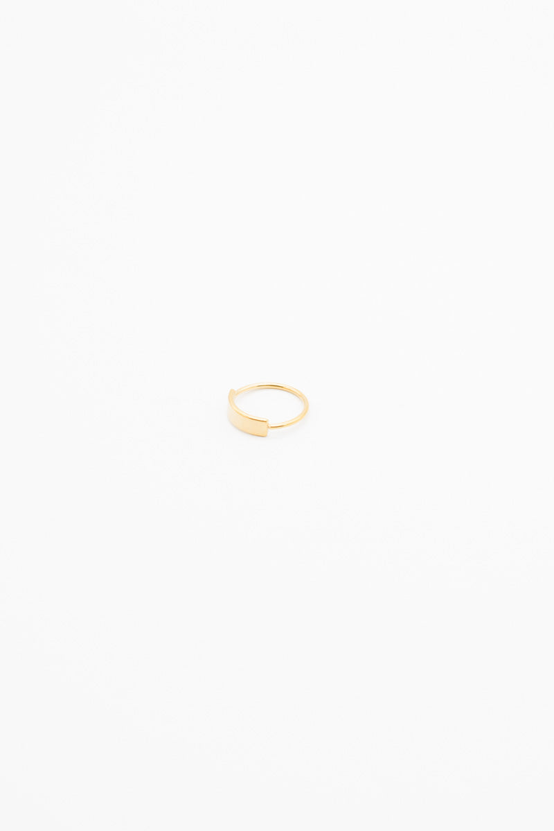 Plate Ring - Gold Plated